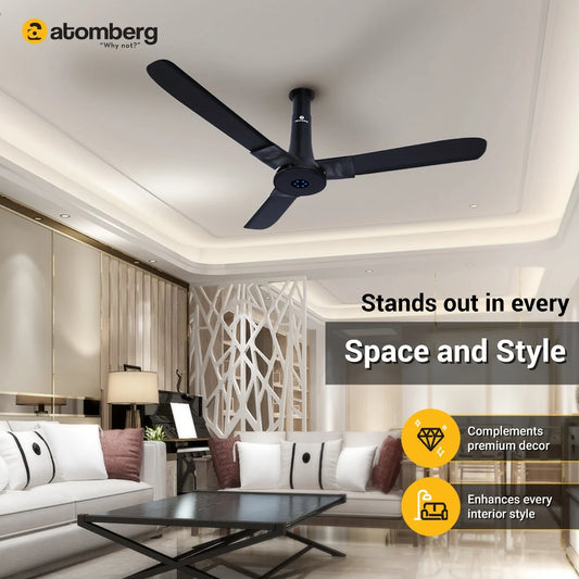 ATOMBERG STUDIO + CEILING FAN